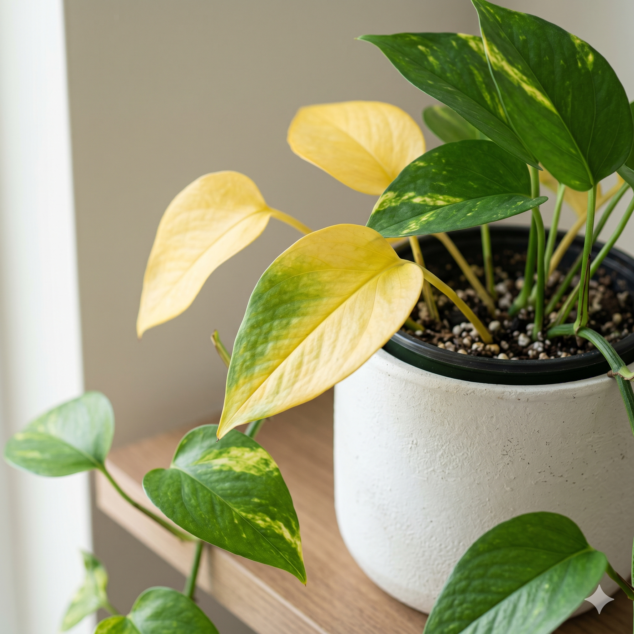 ¿Por qué mi planta tiene las hojas amarillas?