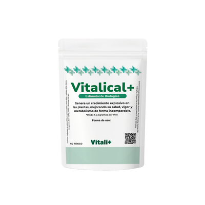 Vitalical de Vitali+ — Aplicación en plantas