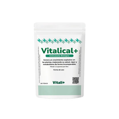 Vitalical de Vitali+ — Aplicación en plantas