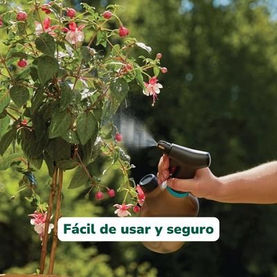 Bioprotec+ de Vitali+ — Aplicación en plantas