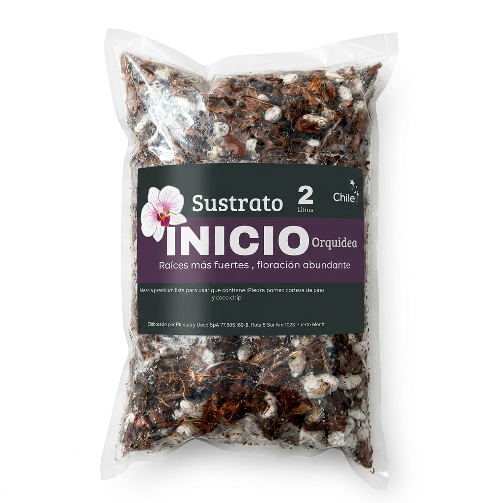 Sustrato para orquídeas