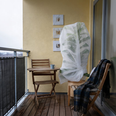 Manto térmico para plantas