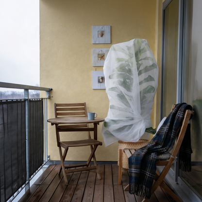 Manto térmico para plantas