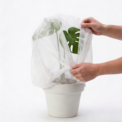 Manto térmico para plantas