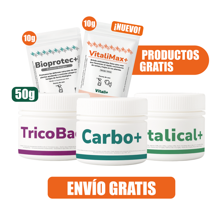 Pack Primavera de 50 gramos de Vitali+