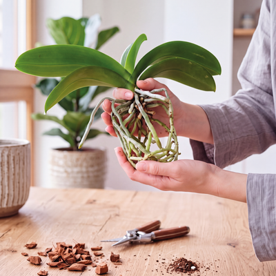 Sustrato para orquídeas